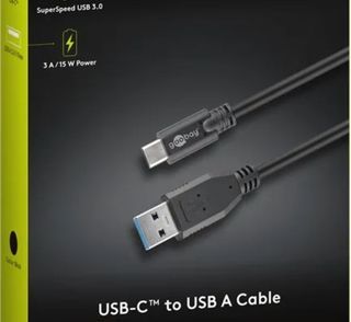 USB C Male to USB A Male Cable, SuperSpeed USB 3.0 3A/15W