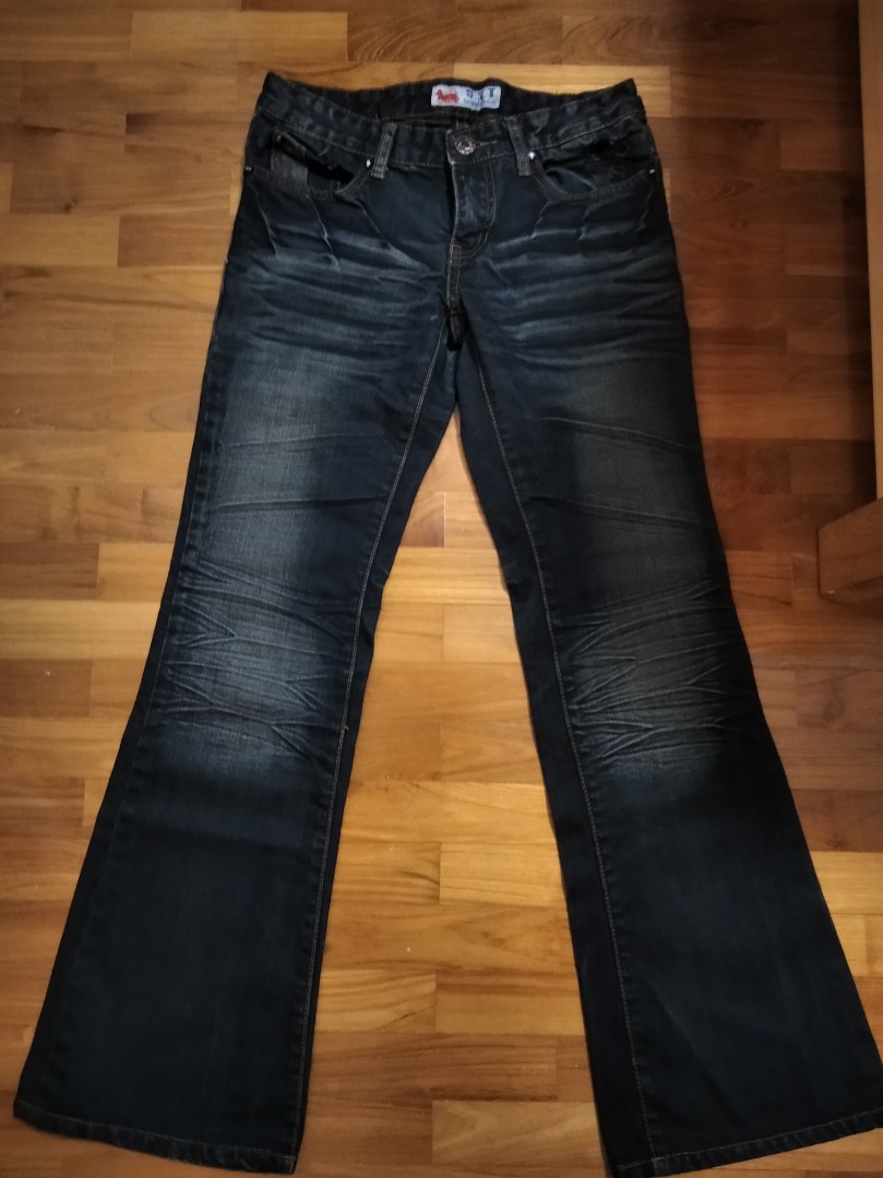 vintage flared jeans