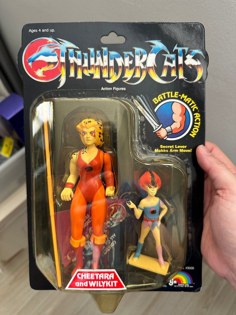 Figurine LJN Cheetara Cosmocats 1985 - Thundercats Vintage - Sans Boîte