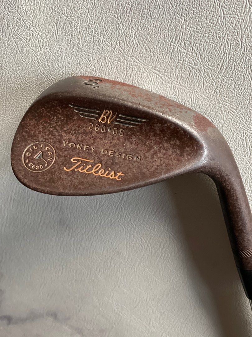 Vokey Oil can 60 degree wedge Sports Equipment Sports Games