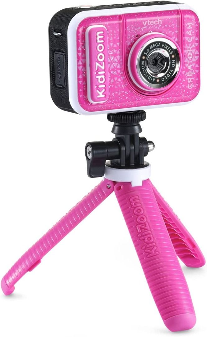 Vtech KidiZoom Creator Cam (Glitter Pink) Special Edition, Hobbies
