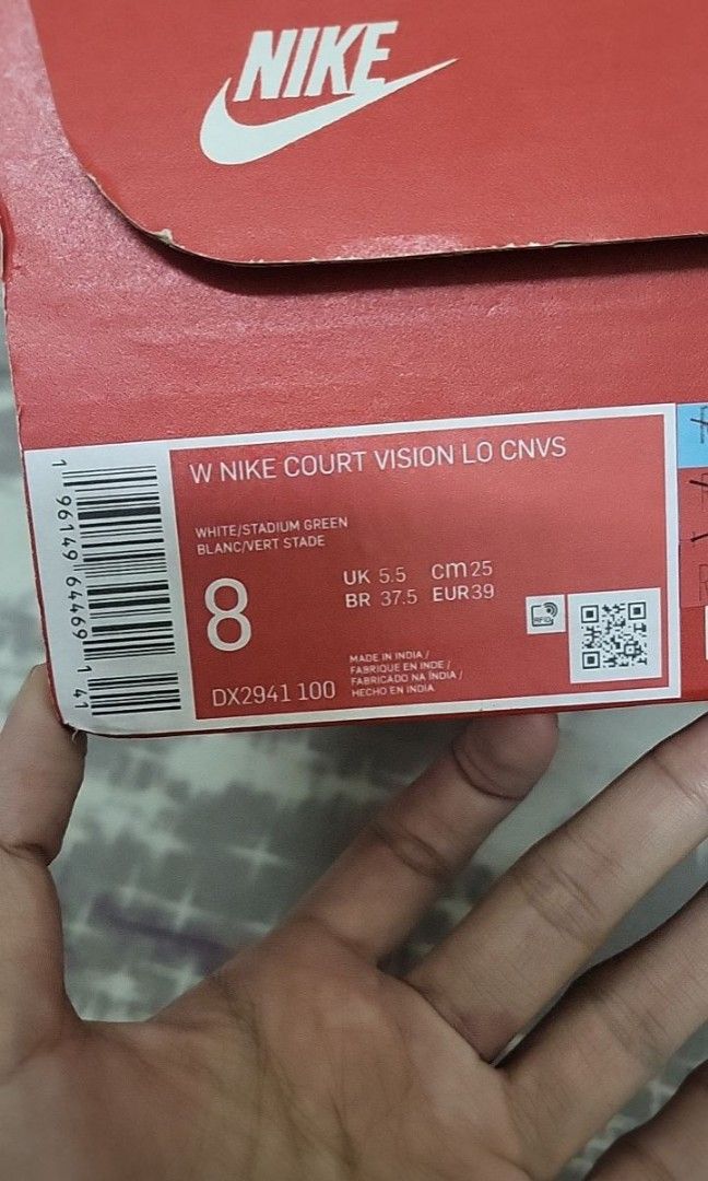 W NIKE Court VISION LO CNVS Women #39 s Fashion Footwear Sneakers on