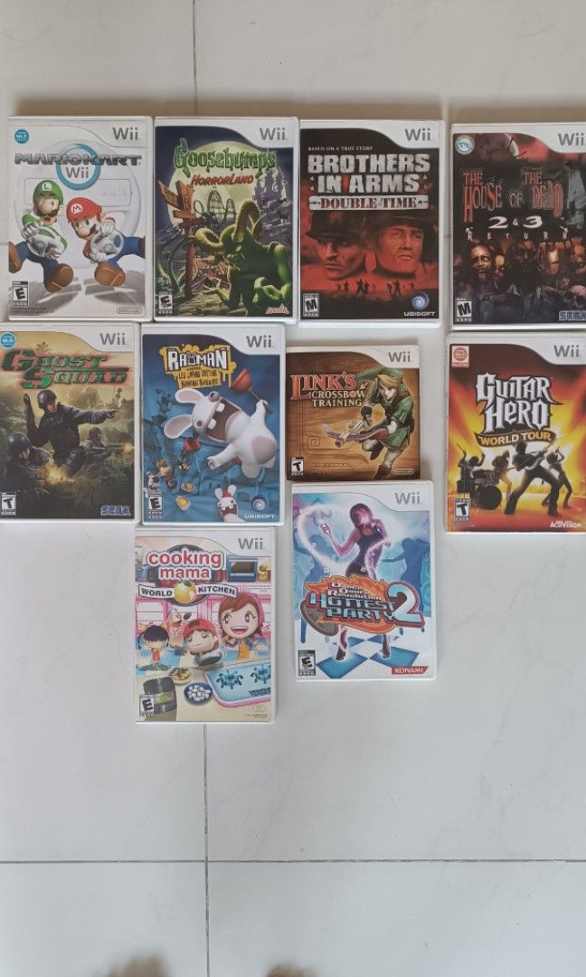 original wii games