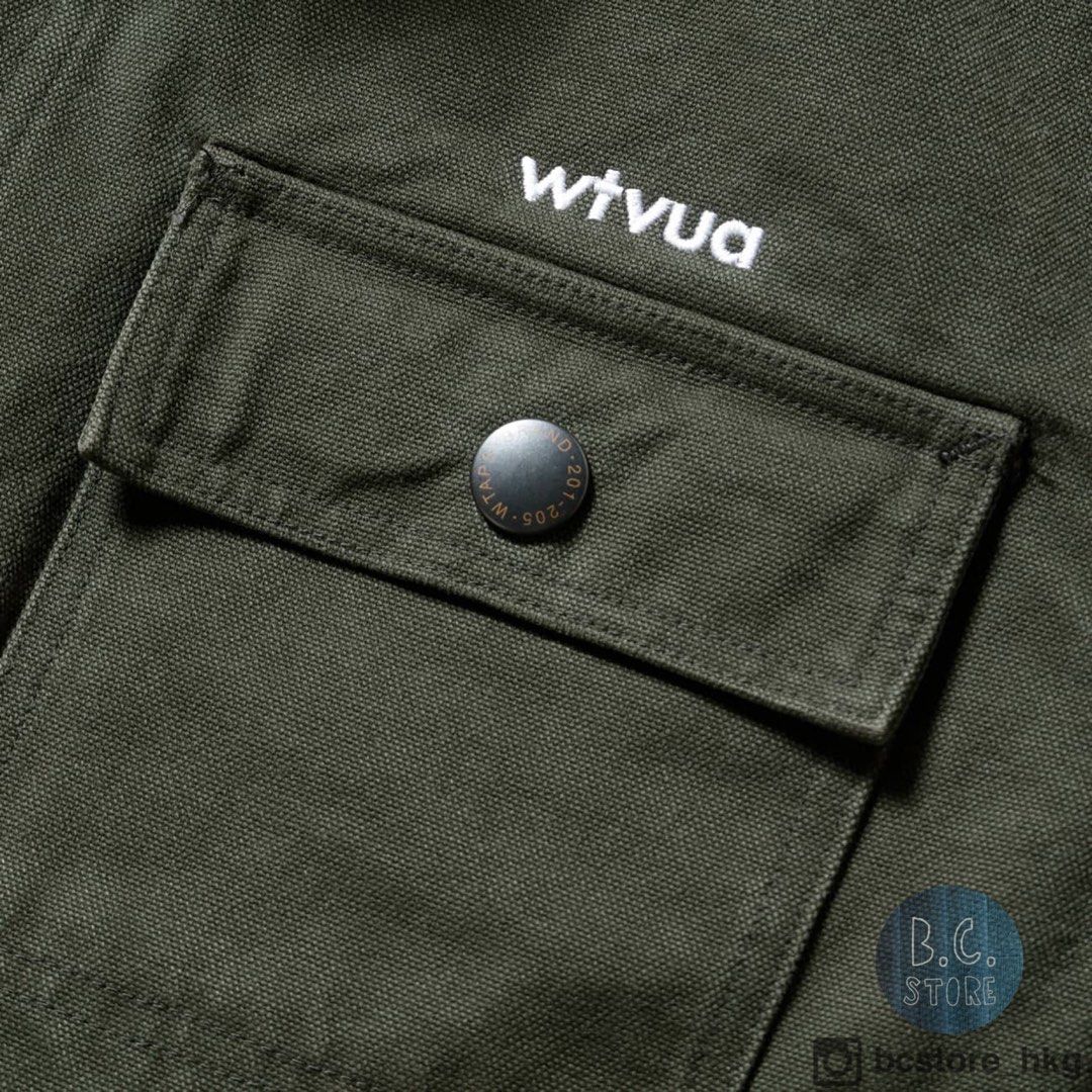 WTAPS MICH JACKET COTTON SAILCLOTH WTVUA