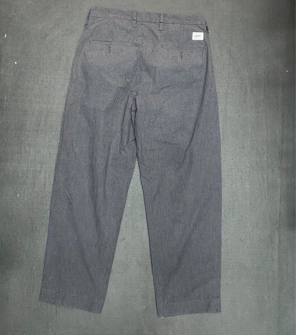 WTAPS 20SS TUCK TROUSERS グレー Mサイズ | euroshowic.cluster027 ...