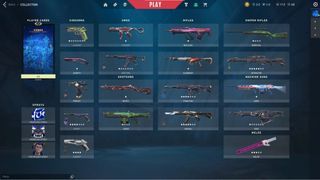 WTS 22 skin VALORANT ACCOUNT (waveform, rgx firefly, reaver karambit)