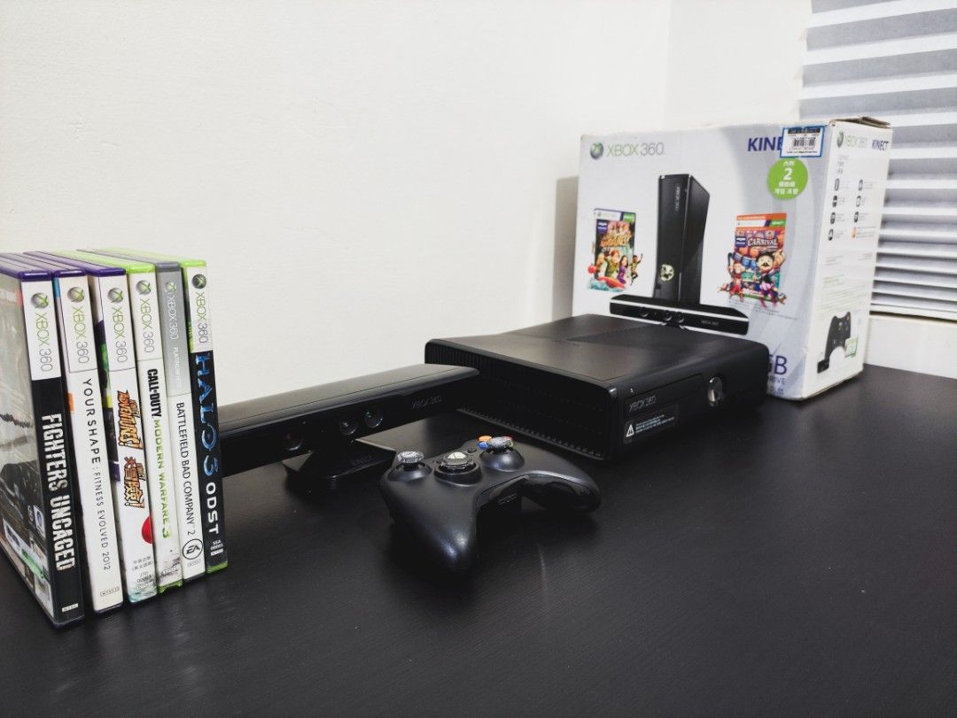 Xbox 360 Kinect 250 GB (Rarely Used) (Category: Xbox) located in Manila. Submitted by carouzel00 (Listing ID 1209436558, Image 1). Description: Hello! I am decluttering so I am selling my rarely used Xbox 360 Kinect 250 GB . I used it maybe 10 times max from the time that I got it because I was busy with work and life and I can't find time to play with it — heck, I can't even find time to sell it, hence, the late listing. The package is complete 