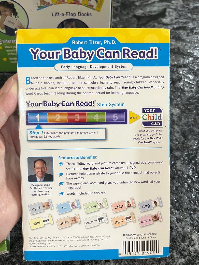 Your Baby can read! Flash cards and interactive cards, Babies & Kids
