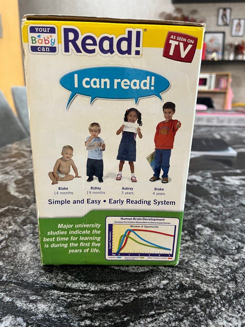Your Baby can read! Flash cards and interactive cards, Babies & Kids