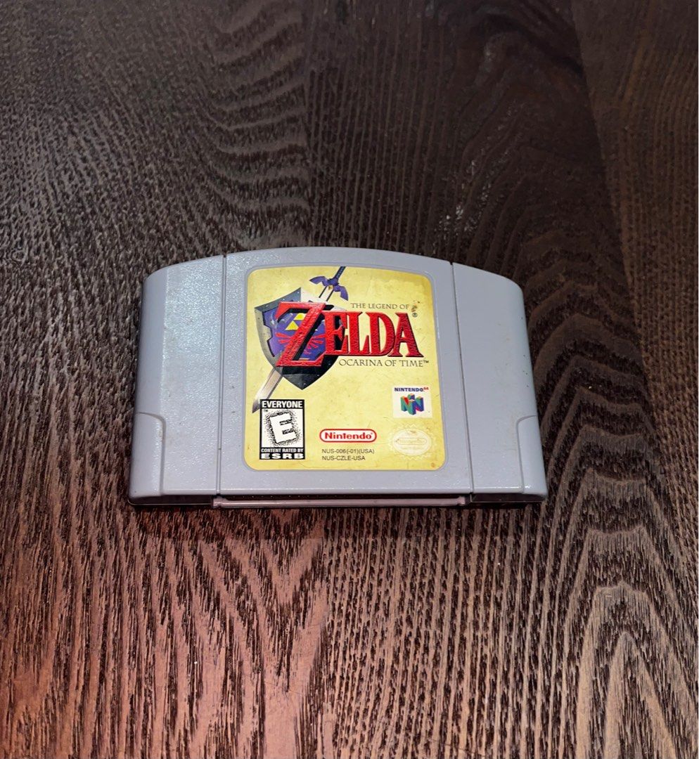 ZELDA OCARINA OF TIME N64 NINTENDO JAPAN CARTRIDGE, Video Gaming, Video