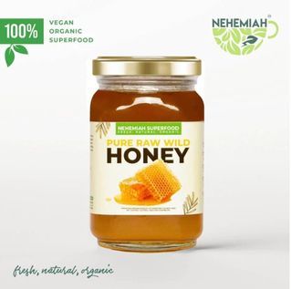 100% Authentic Pure Raw Wild Honey - 250ML