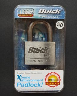 100% full stainless steel padlock