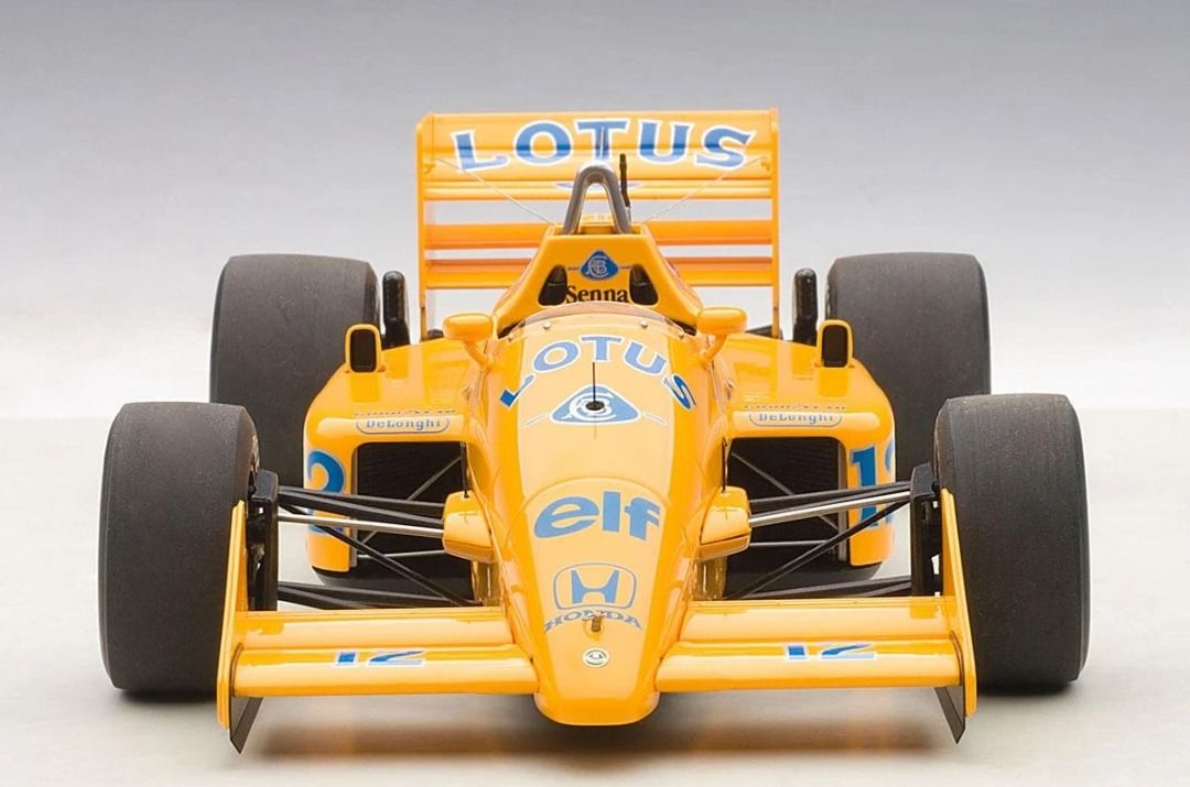 1:18 AUTOart - Ayrton Senna #12 Lotus 99T Japanese GP 1987, Hobbies