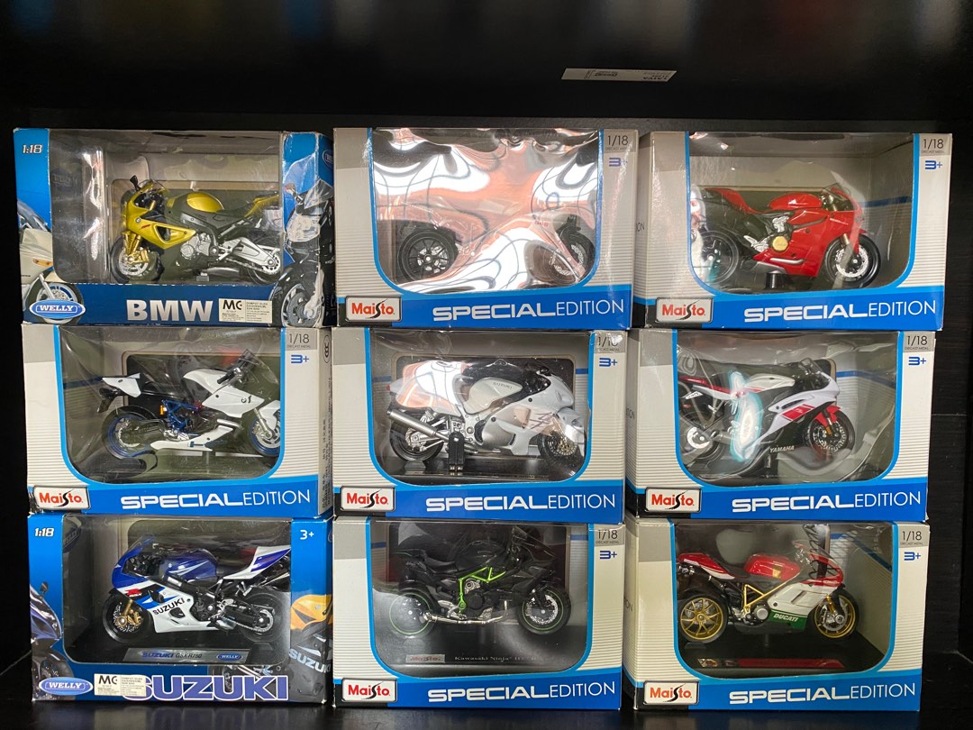 Maisto diecast motorcycles hotsell