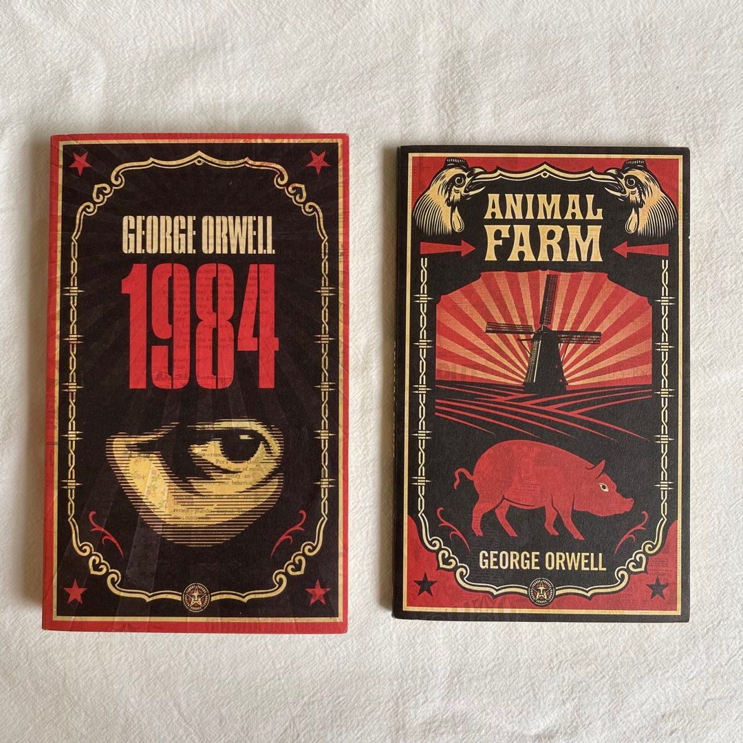 1984 & Animal Farm by George Orwell, Hobbies & Toys, Books & Magazines,  Storybooks on Carousell