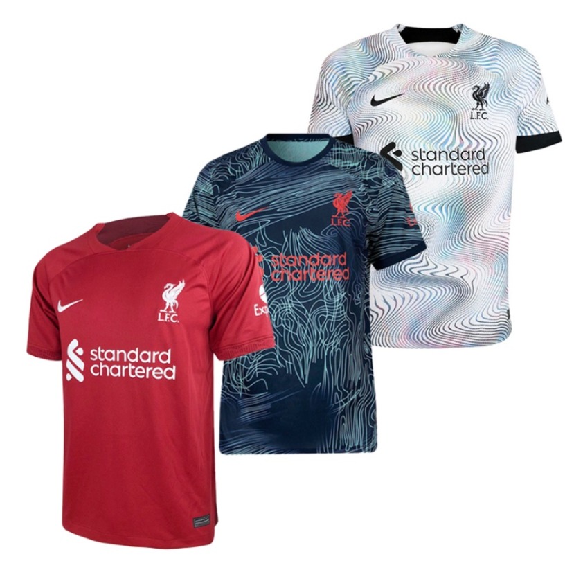 Liverpool home away kit outlet