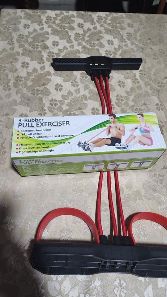 Rubber pull new arrivals exerciser tummy trimmer