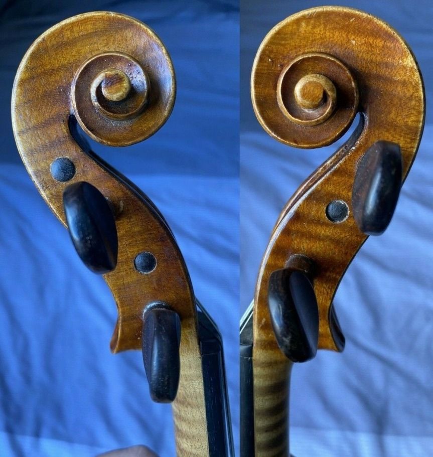 4/4 Old French Violin labelled Carlo Bergonzi, Hobbies & Toys, Music ...