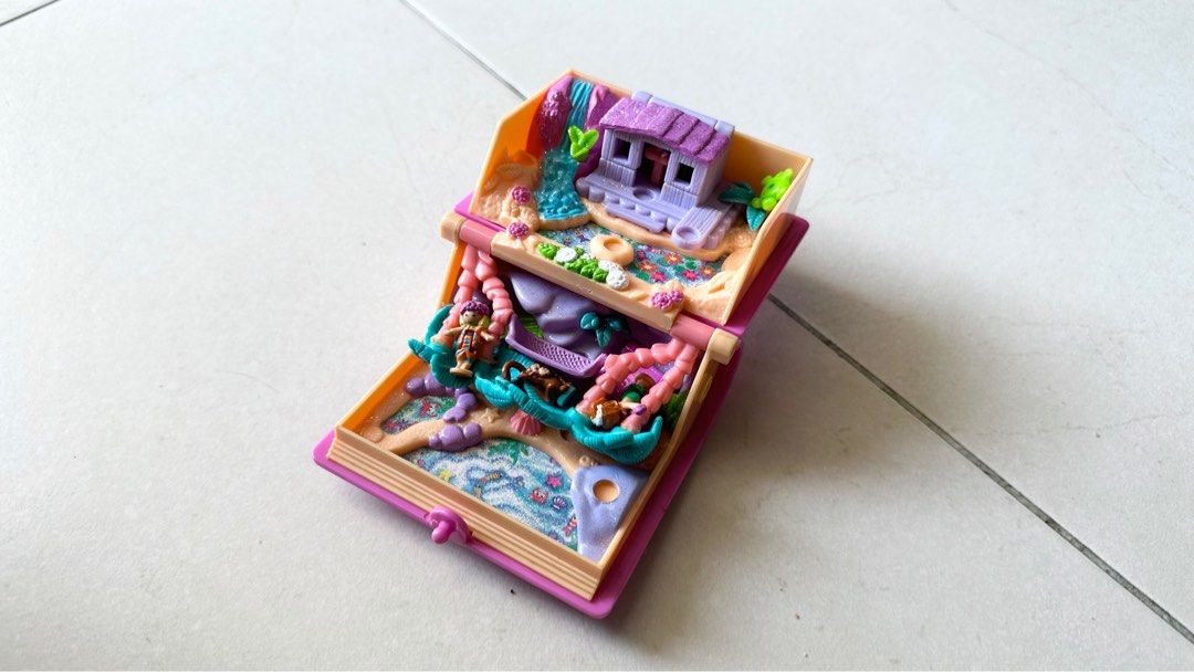 Polly pocket glitter island cheap