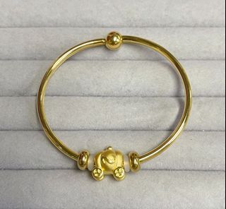 純金9999～精品南瓜馬車串珠（黃金單品）