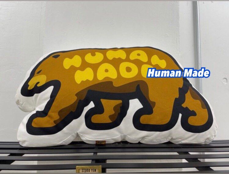 日本代購🇯🇵 Human Made 新作BROWN BEAR CUSHION, 預購- Carousell