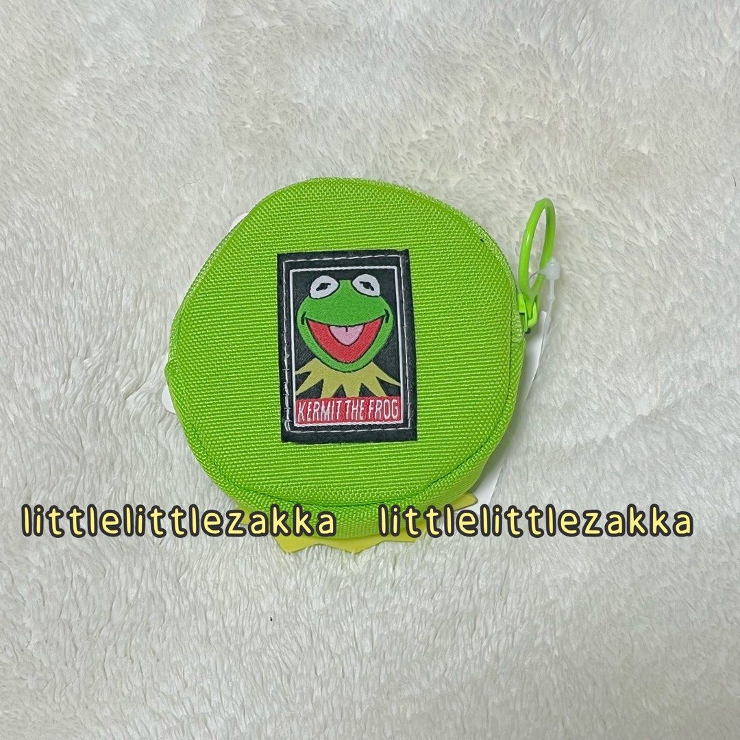 日本🇯🇵 Kermit the frog meme 青蛙coins bag 散紙包, 女裝, 手袋及銀包, 長銀包- Carousell