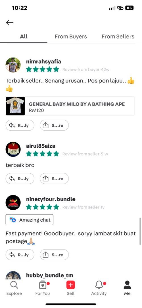 ACCOUNT SEBELUM NI KENA BANNED, Announcements on Carousell