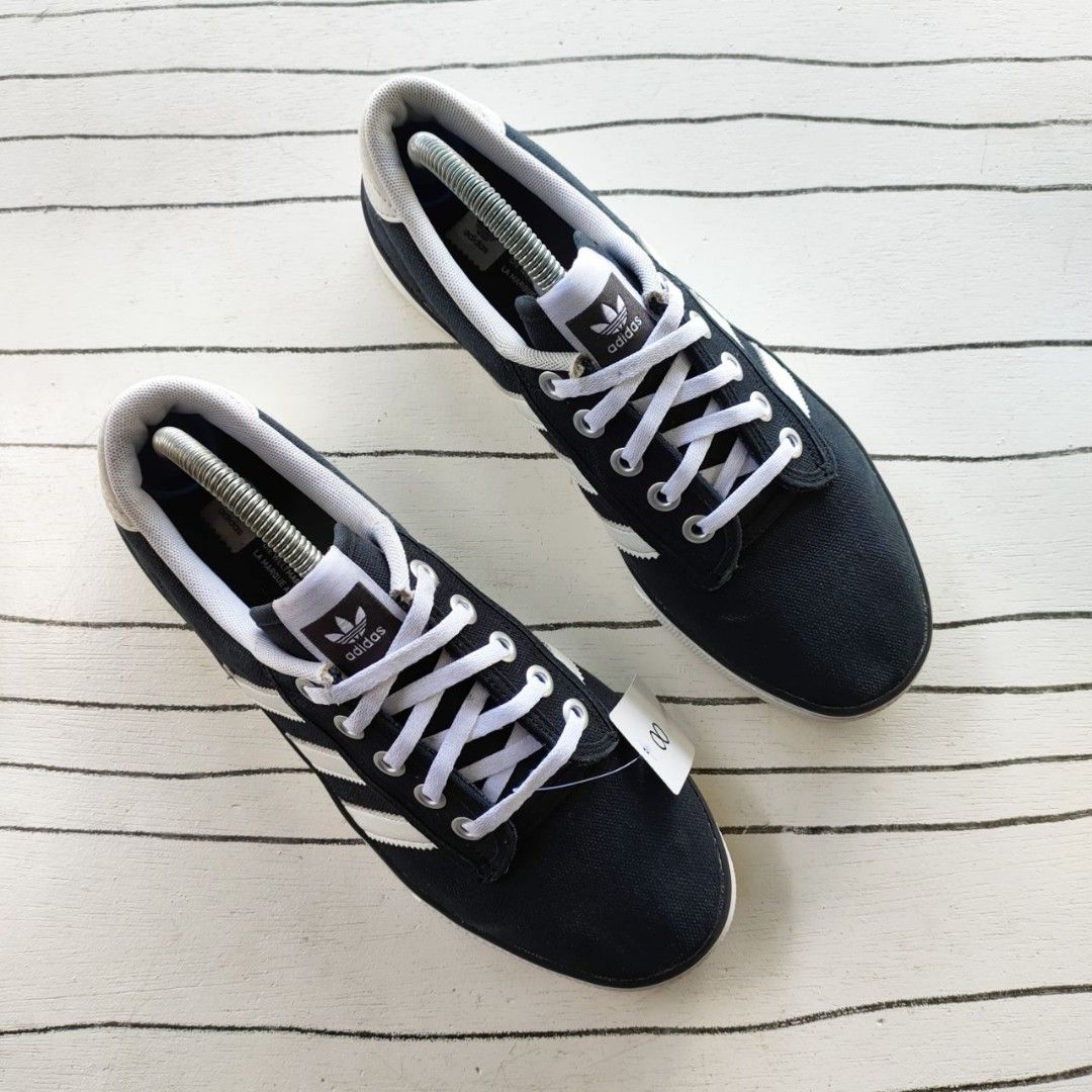 Adidas skateboarding black kiel trainers online