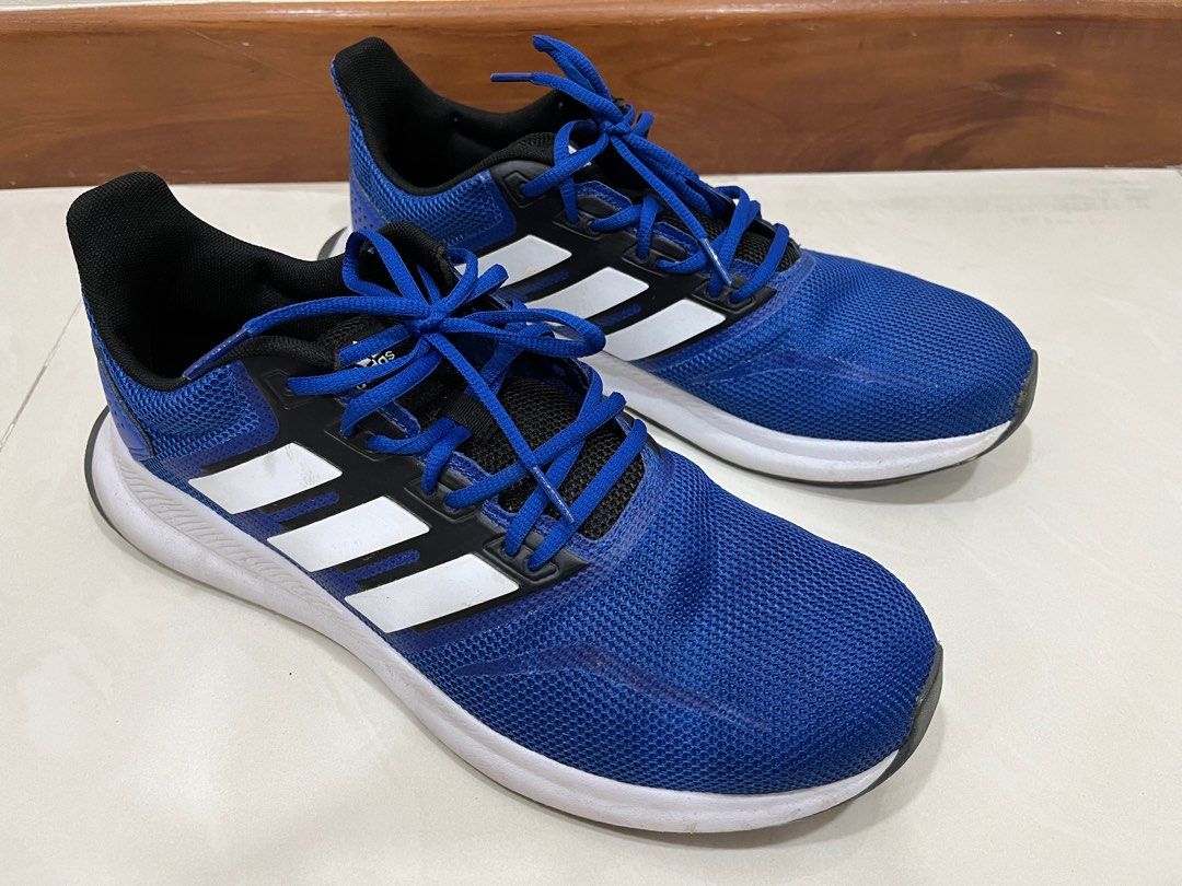 Adidas originals ryv falcon sneakers in shady blue outlet