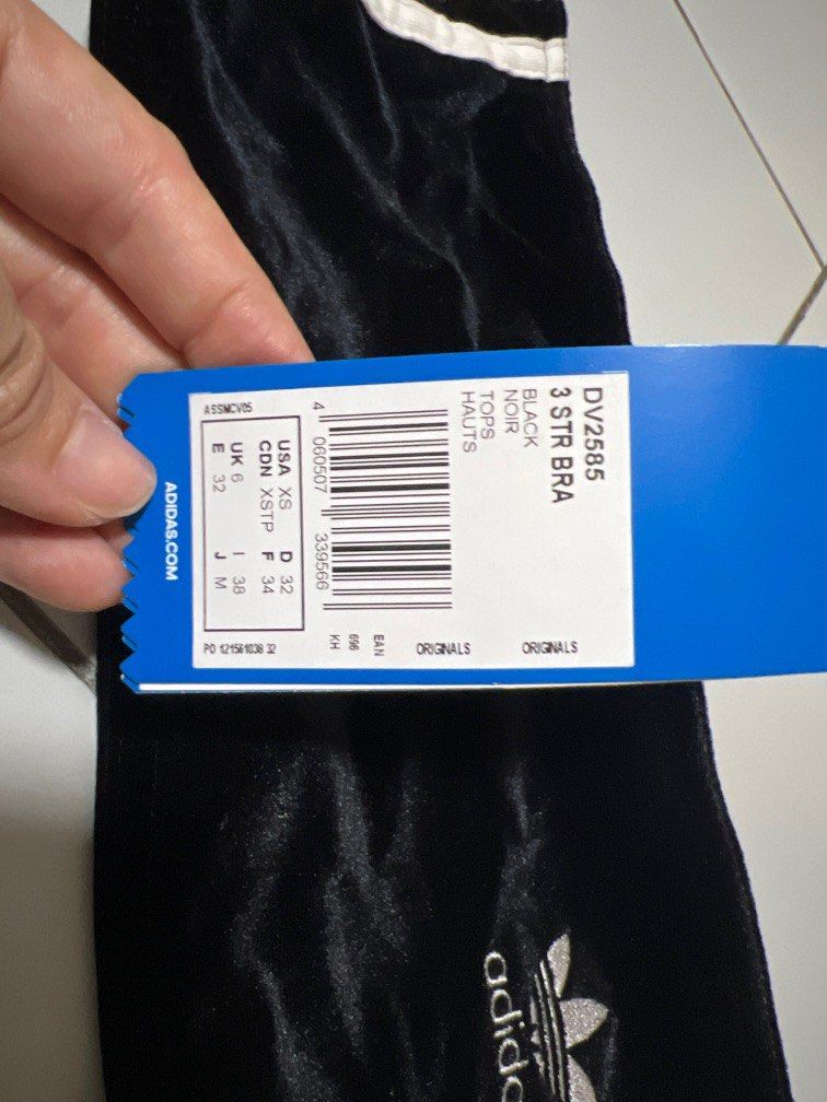 Adidas velvet bandeau hotsell