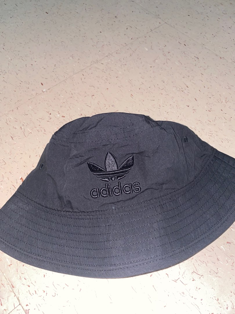Adidas water resistant bucket hat, Men's Fashion, Watches & Accessories, Caps & Hats on Carousell