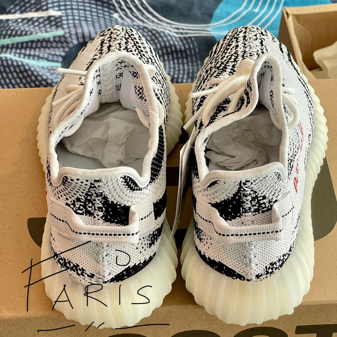 Adidas Yeezy Boost 350 V2 Zebra Men s Fashion Footwear Sneakers