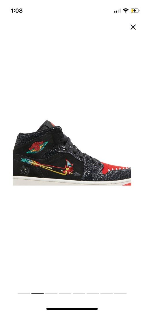 All Sizes Air Jordan 1 Mid SE SiEMPRE Familia Men s Fashion Footwear Sneakers on Carousell