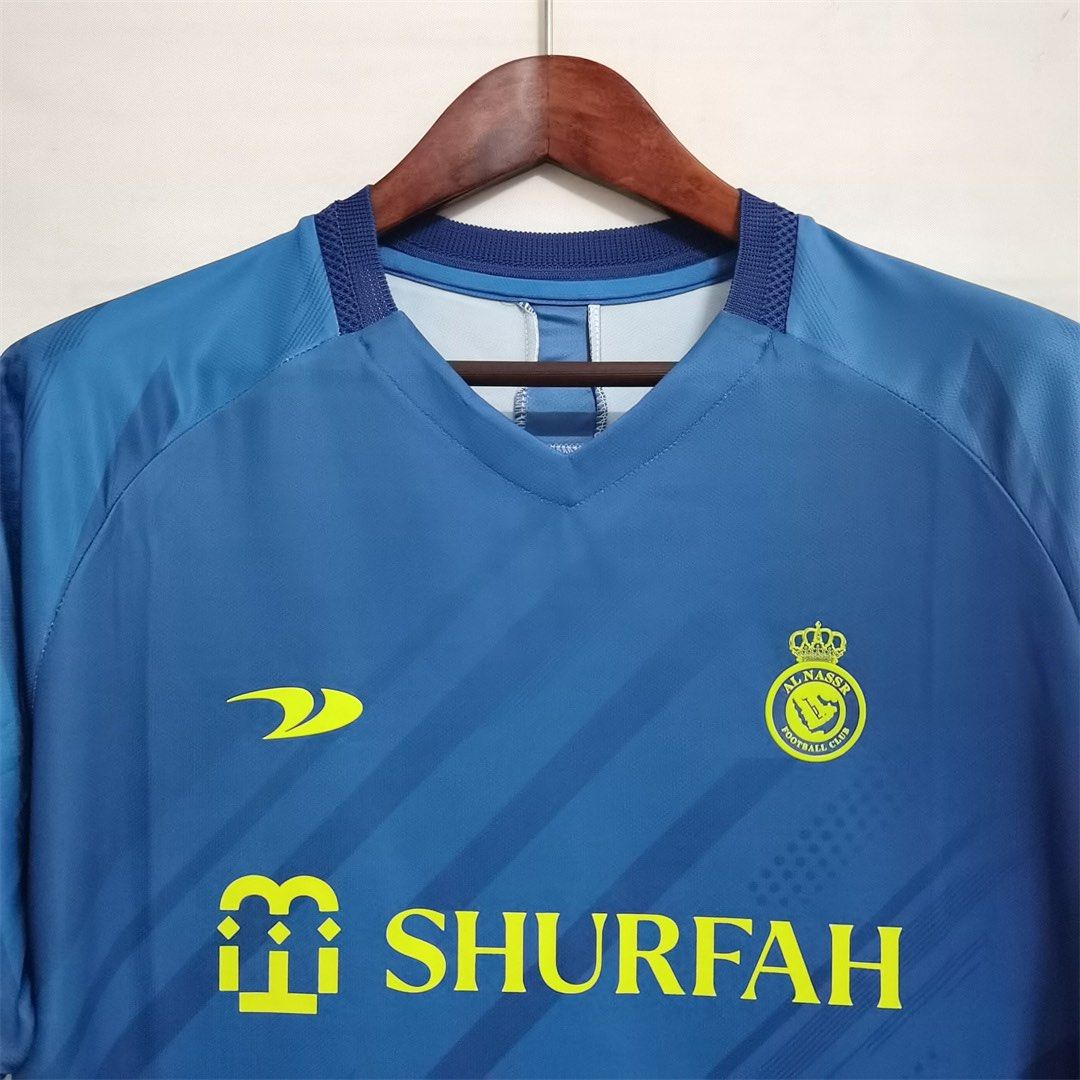 Al-nassr away player ver jersey*new*, Sports Equipment, Sports & Games,  Racket & Ball Sports on Carousell