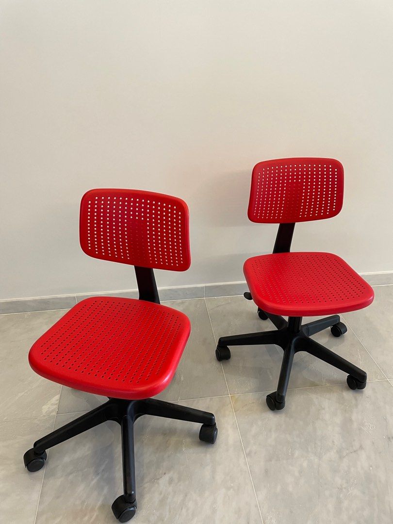 ALRIK OFFICE SWIVEL CHAIR (IKEA), Furniture & Home Living, Furniture
