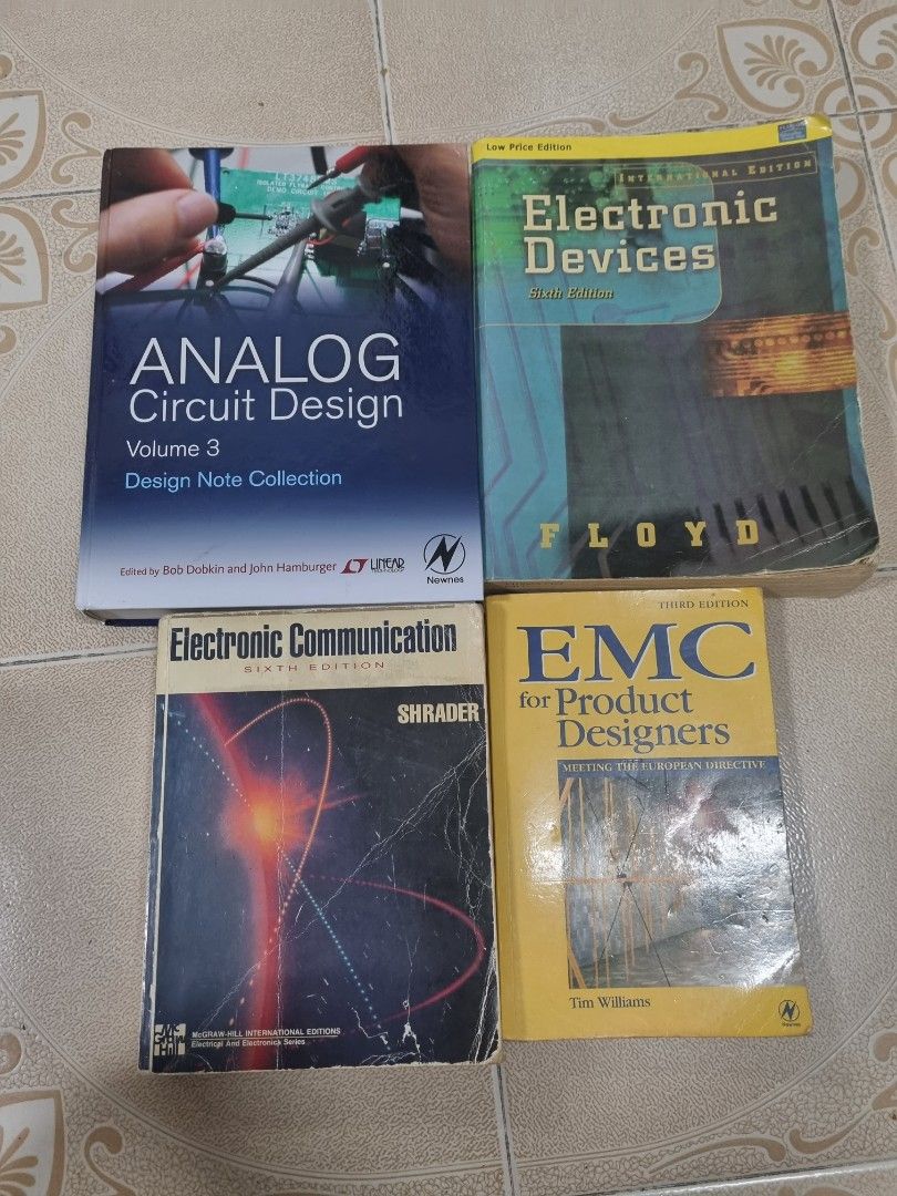 Analog circuit design book and others hobbies toys books
