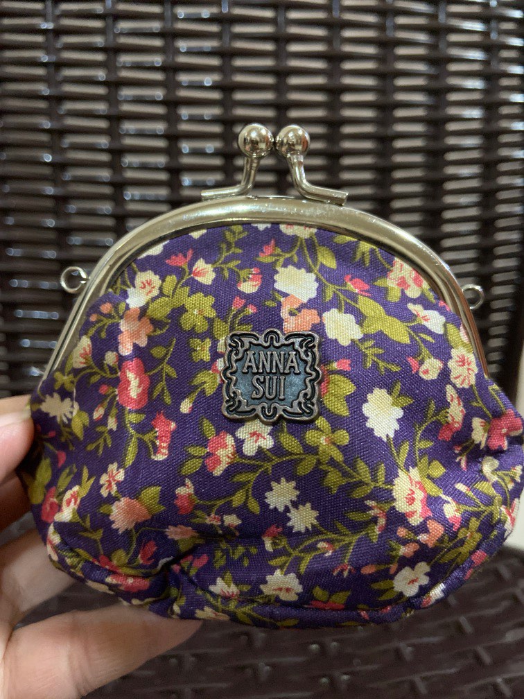 ANNA SUI kisslock coin purse, Women's Fashion, Bags & Wallets, Wallets