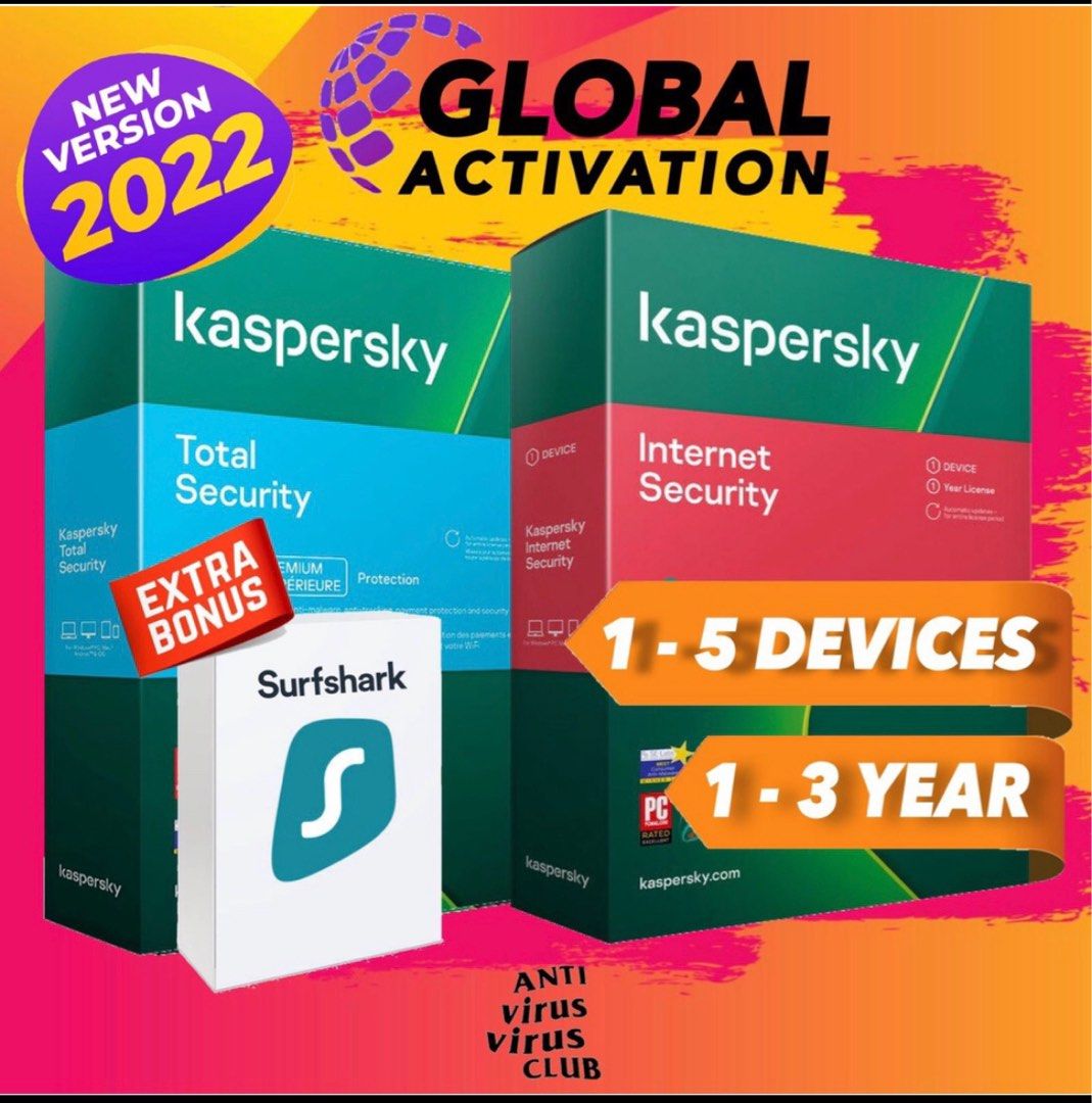 Anti-Virus Kaspersky, Computers & Tech, Parts & Accessories ...