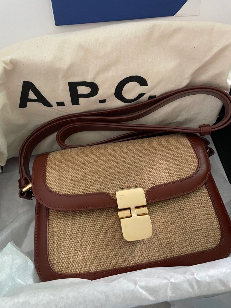 A.P.C. Small Grace bag  what fits, pricing, specs, wear and tear 