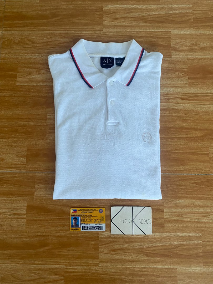 Armani Exchange Twin Tipped Polo Shirt, Men's Fashion, Tops & Sets, Tshirts  & Polo Shirts on Carousell