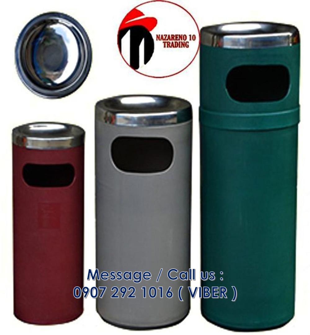 Ash bin trash bin supplier 653, Furniture & Home Living, Cleaning