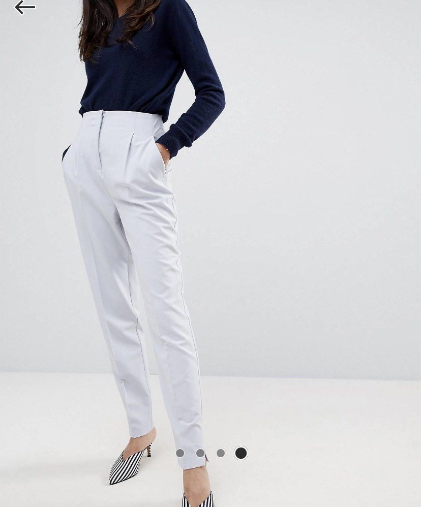 Cigarette Trousers Lizzy Herring for women - LIE DE VIN - REIKO