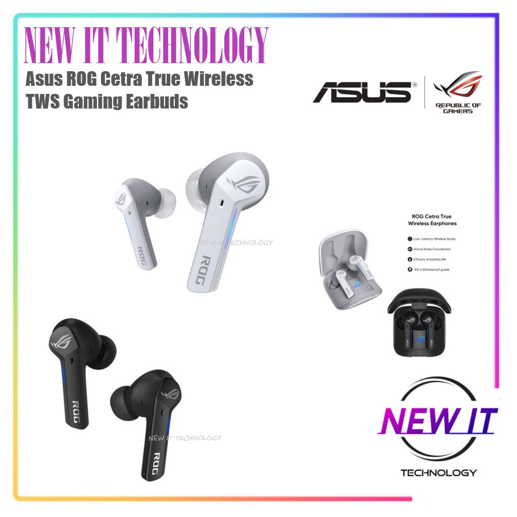 ROG Cetra True Wireless  Gaming headsets-audio｜ROG - Republic of