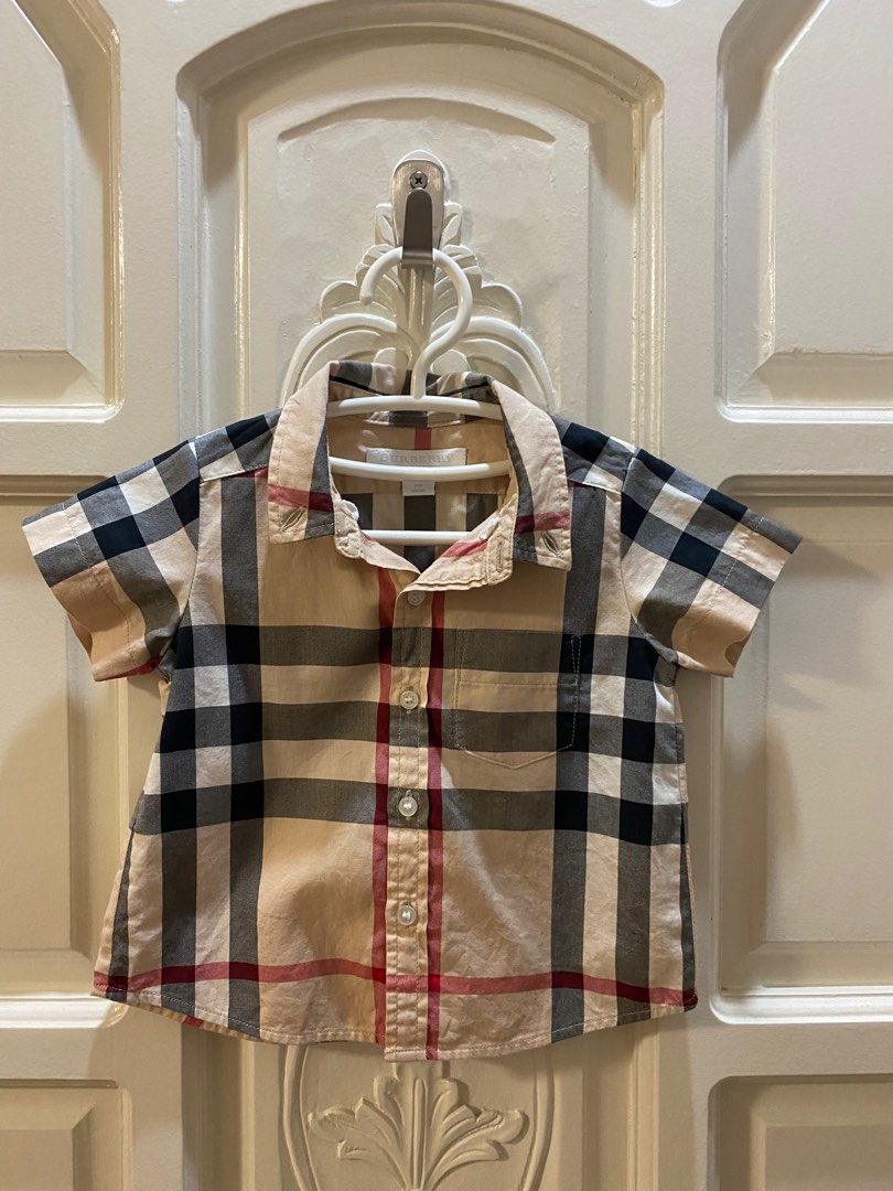 Burberry baby polo hotsell