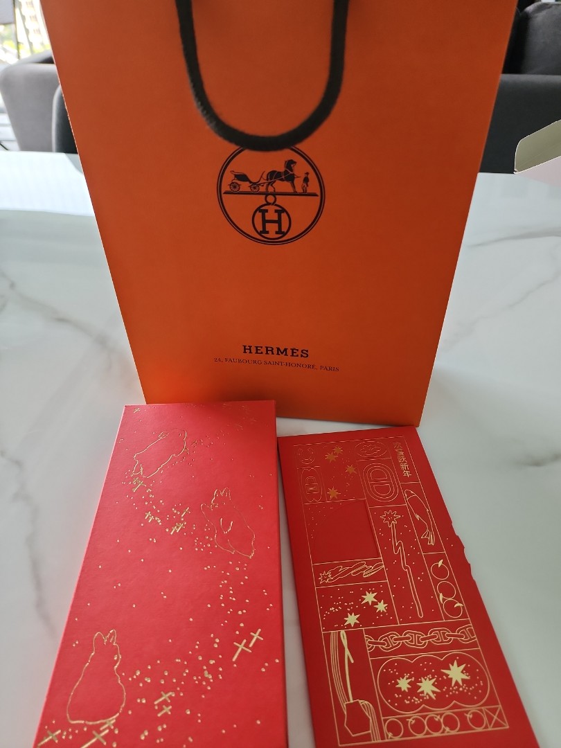 Authentic Hermes red packet set 2023