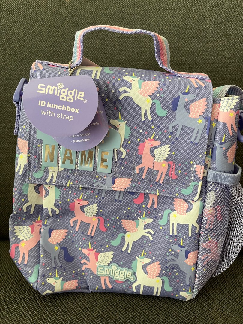 Authentic Smiggle ID Lunch Bag, Hobbies & Toys, Stationery & Craft