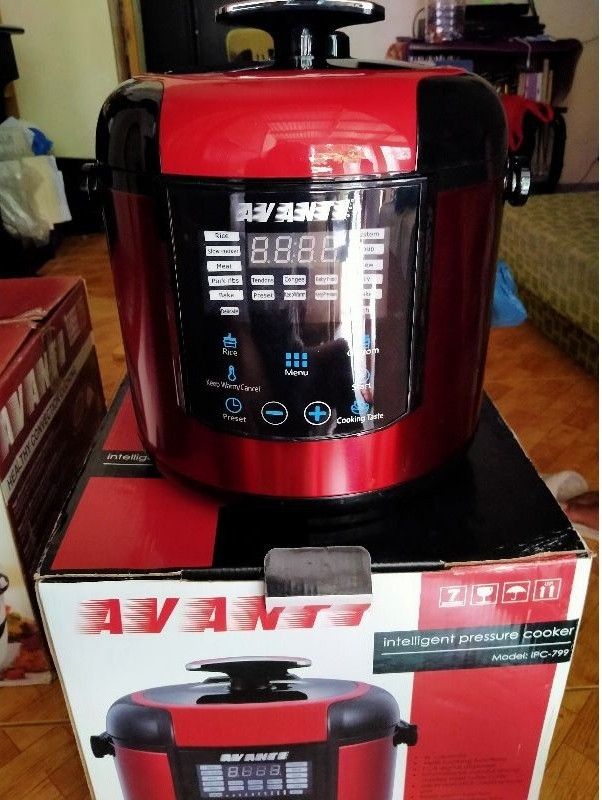 Avanti pressure cooker sale