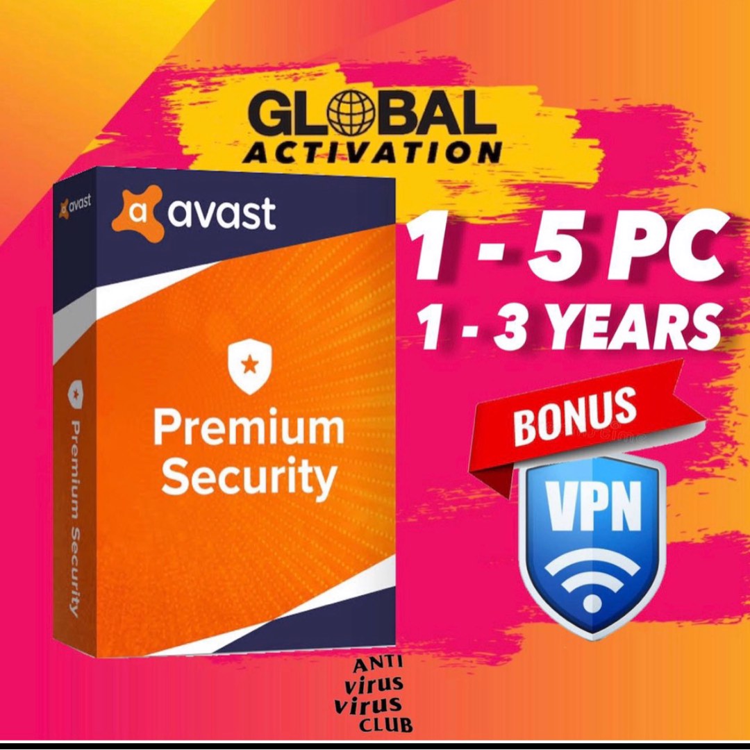 Avast Premium Security 1 Year, Computers & Tech, Parts ...
