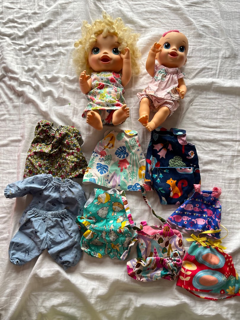 Baby Alive dolls with clothes, Hobbies & Toys, Toys & Games on Carousell