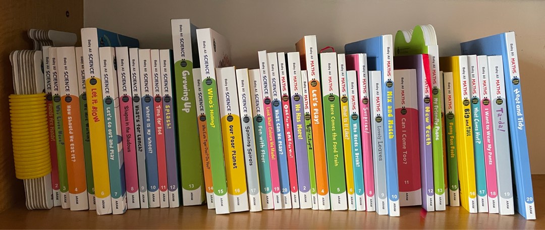 Baby All Science & Math (1套40冊）, 興趣及遊戲, 書本& 文具, 小朋友